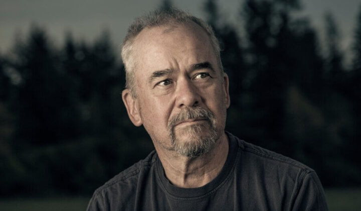 Man looking into the distance