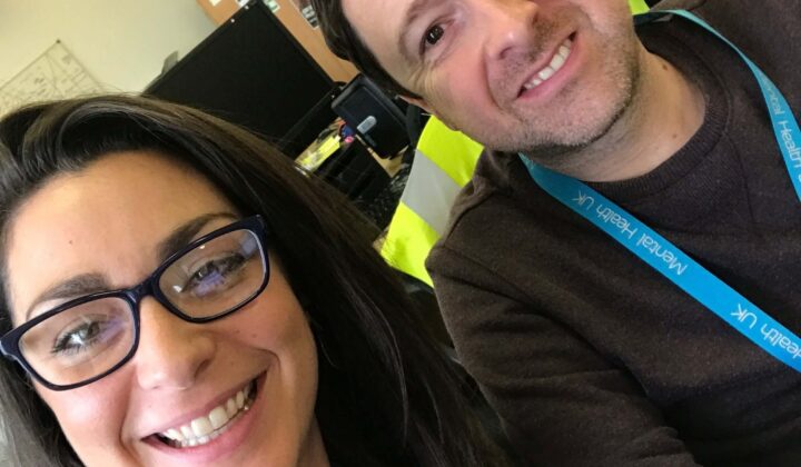 Jemima and Chris from Mental Health UK