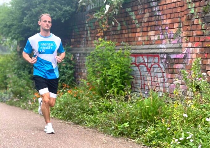 Fundraiser for mental health UK running