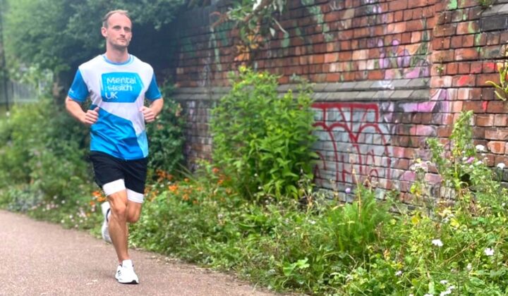 Fundraiser for mental health UK running