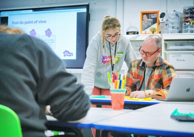 Delivering young people's workshops