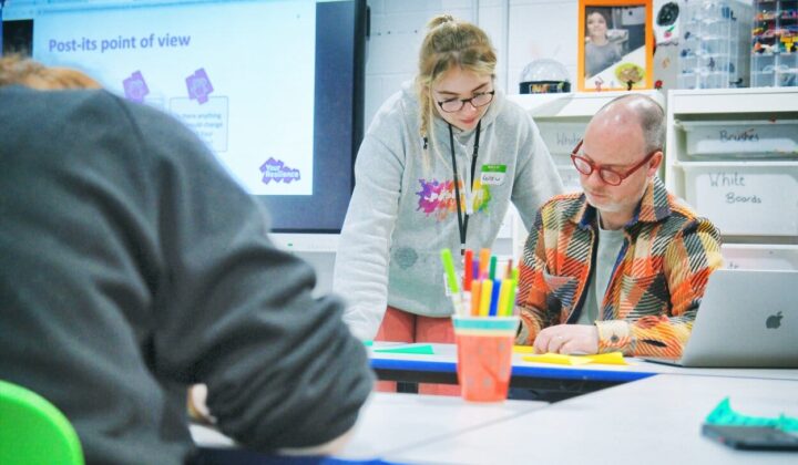 Delivering young people's workshops