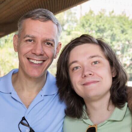 Dad and son
