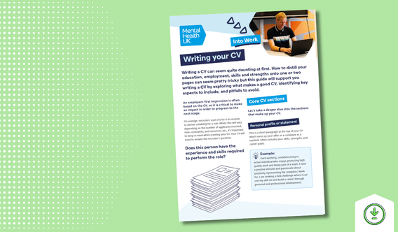 Writing your cv cover