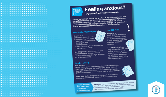 5 minute anxiety techniques detailed cover