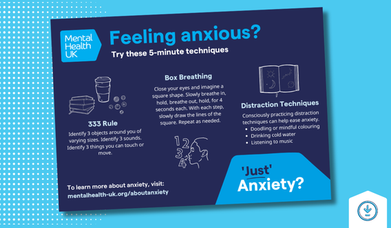 5 minute anxiety techniques cover