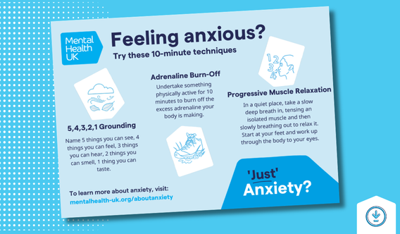 10 minute anxiety techniques cover