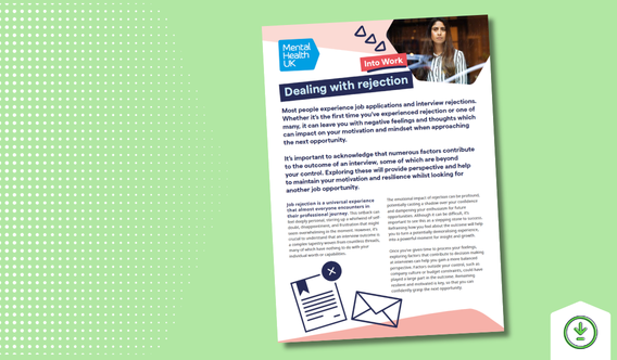 Dealing with rejection cover