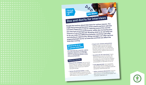 Interview Dos and Donts cover