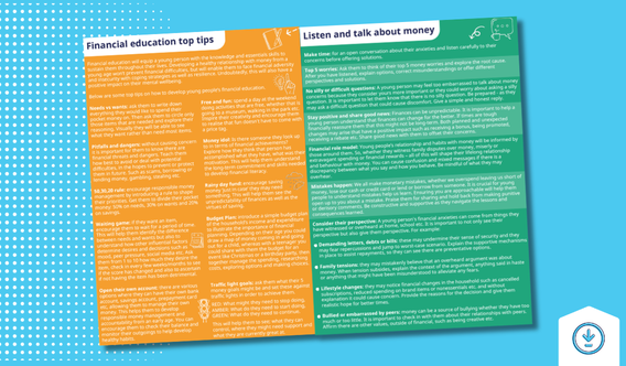 Money and mental health Young People cover