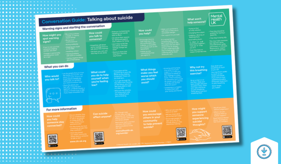Conversation Guide talking to someone thinking about suicide