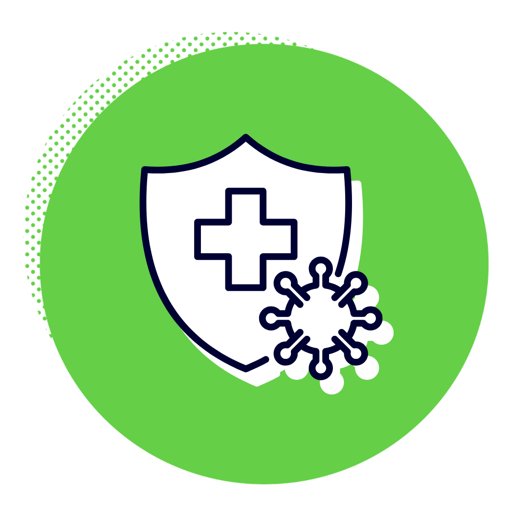 Immune system illustration