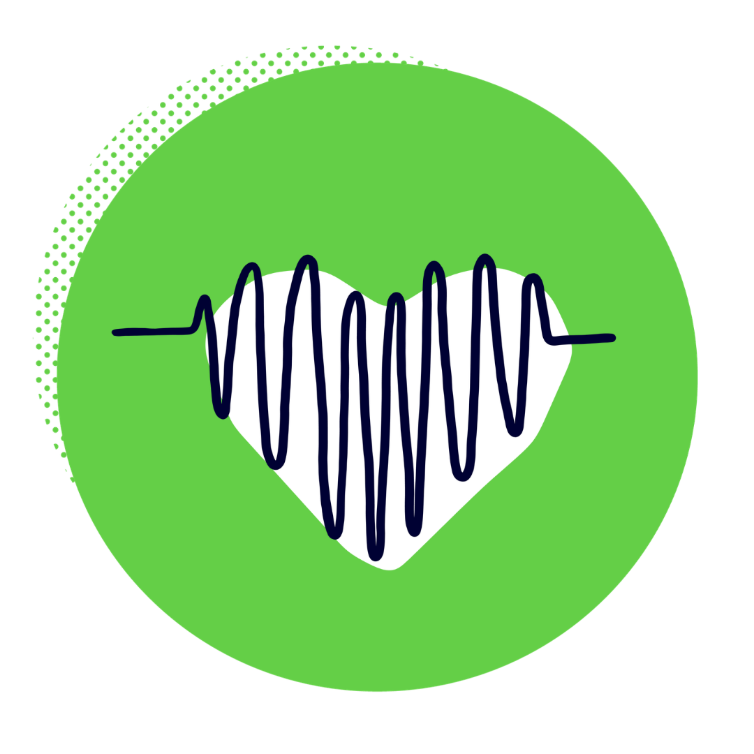 Heart beat illustration