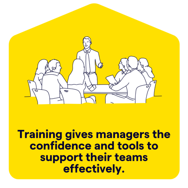 Workplace training illustration