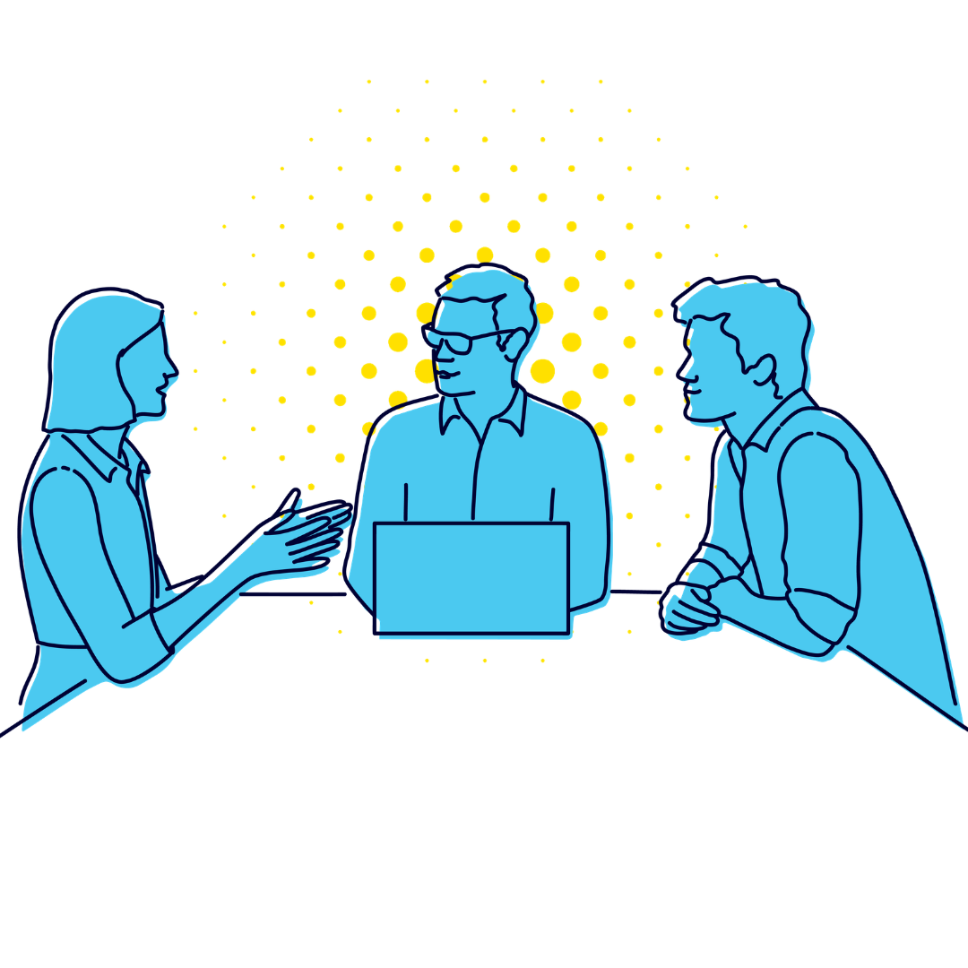 Facilitated listening illustration