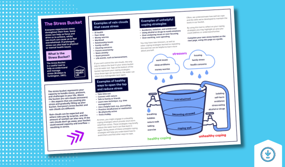 Stress Bucket front cover